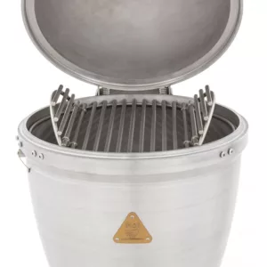 Blaze 20-Inch Cast Aluminum Kamado Grill With Stainless Steel Cart