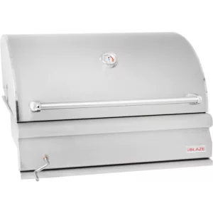 Blaze 32-Inch Built-In Stainless Steel Charcoal Grill