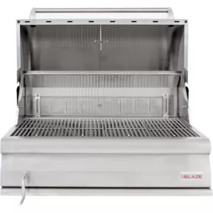 Blaze 32-Inch Built-In Stainless Steel Charcoal Grill