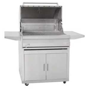 Blaze 32-Inch Freestanding Stainless Steel Charcoal Grill