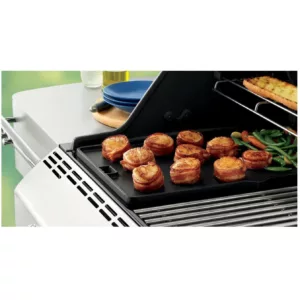 Weber 7404 Cast Iron Summit Reversible BBQ Griddle