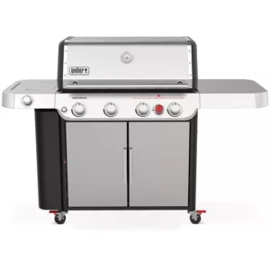 Weber GENESIS S-435 Propane Gas Grill with Sear Burner & Side Burner