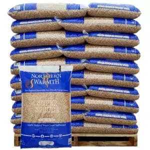 Northern Warmth Super Spruce Pellets