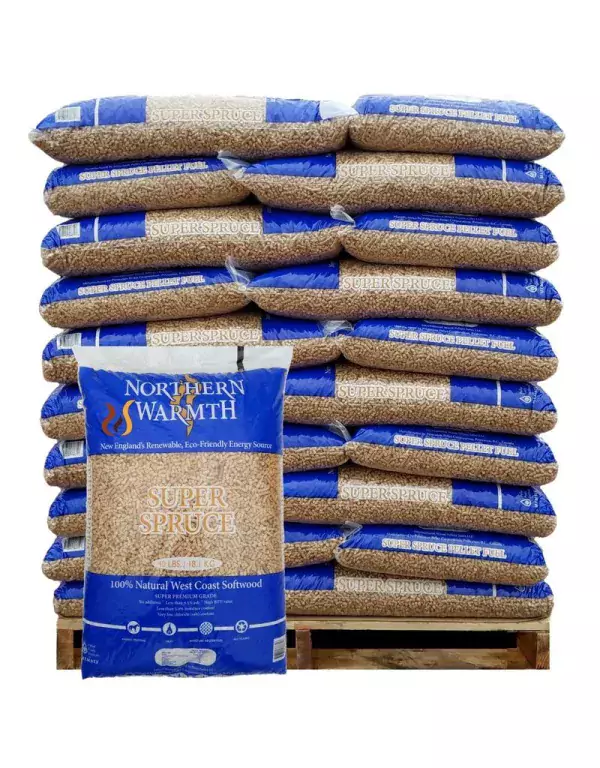 Northern Warmth Super Spruce Pellets