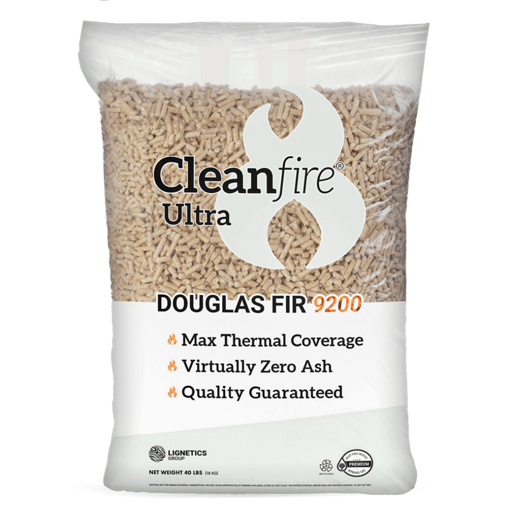 CleanFire Ultra Douglas Fir Wood Pellets